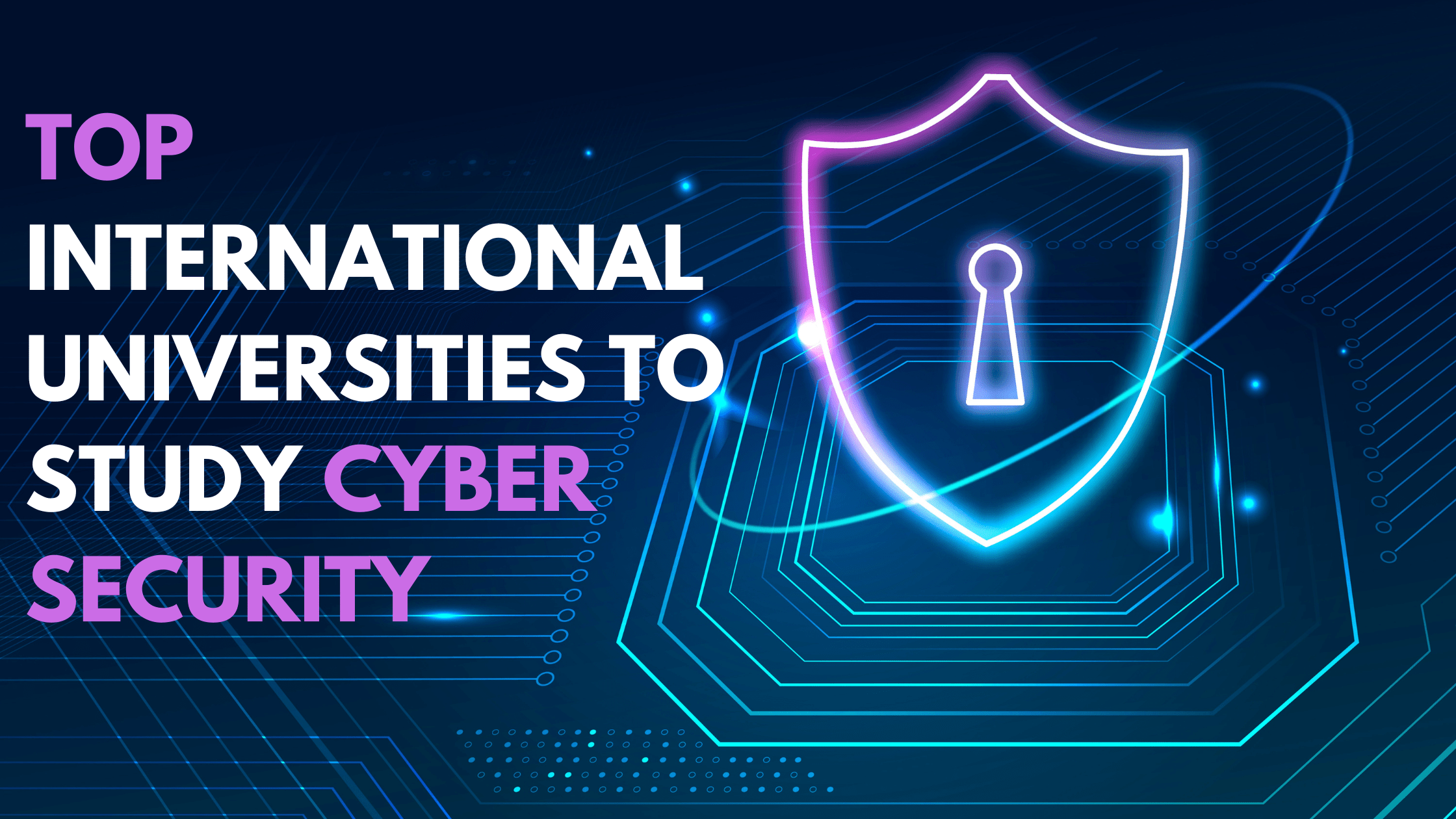 top universities to study cyber security